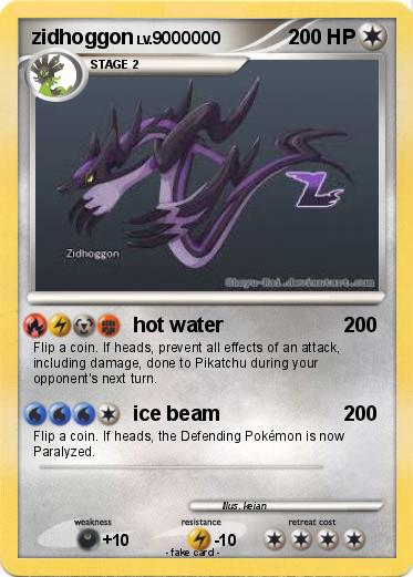 Pokemon zidhoggon