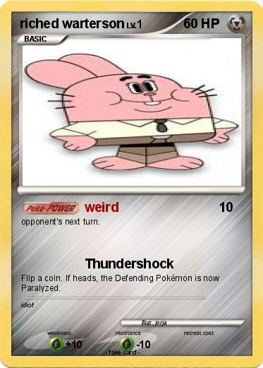 Pokemon riched warterson