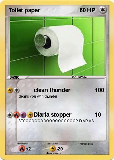 Pokemon Toilet paper