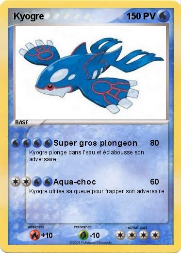 Pokemon Kyogre