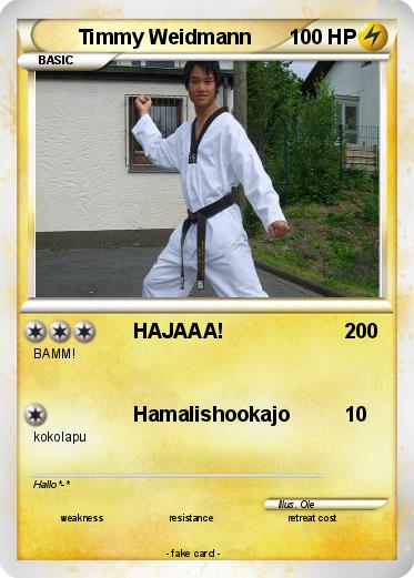 Pokemon Timmy Weidmann
