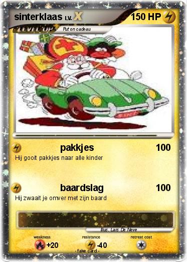 Pokemon sinterklaas