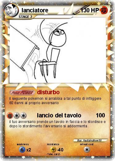 Pokemon lanciatore