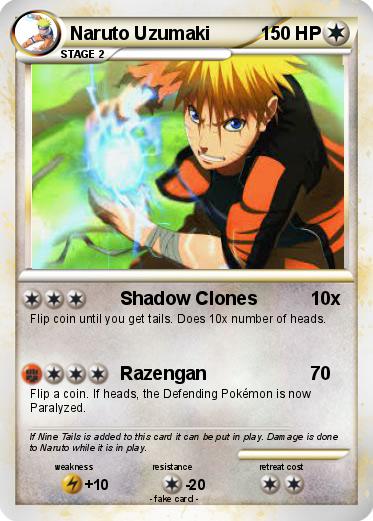 Pokemon Naruto Uzumaki
