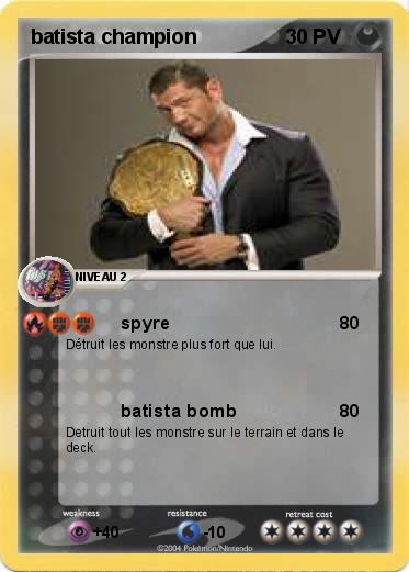 Pokemon batista champion