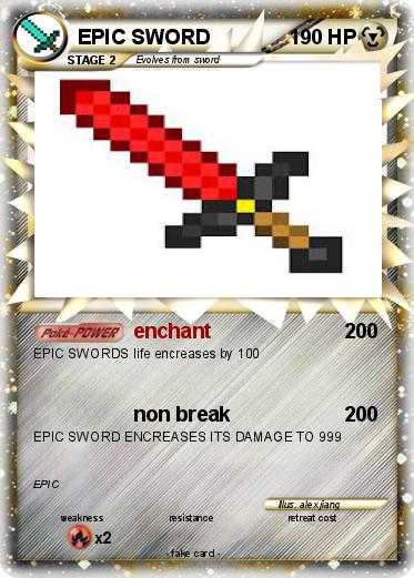 Pokemon EPIC SWORD
