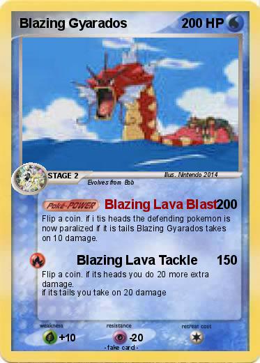 Pokemon Blazing Gyarados