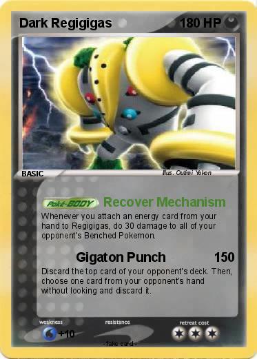 Pokemon Dark Regigigas