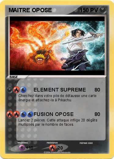 Pokemon MAITRE OPOSE
