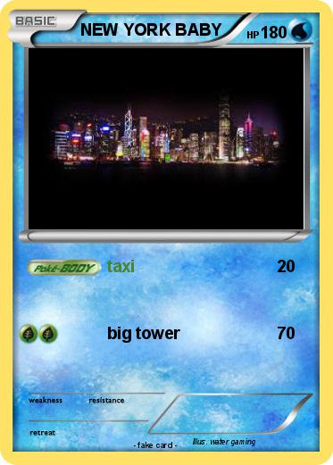 Pokemon NEW YORK BABY