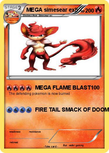Pokemon MEGA simesear ex!!