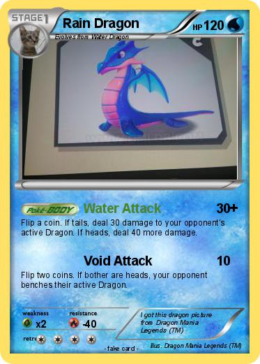 Pokemon Rain Dragon