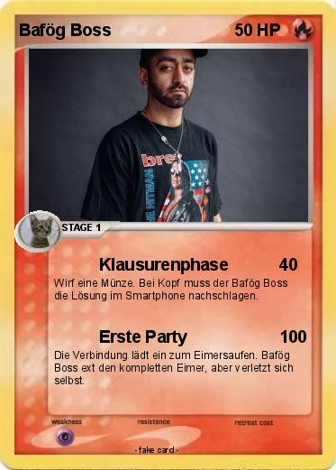 Pokemon Bafög Boss