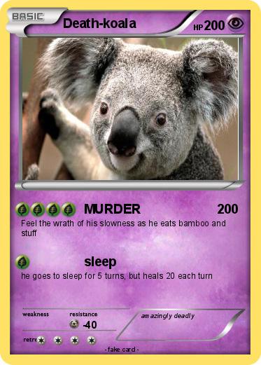 Pokemon Death-koala