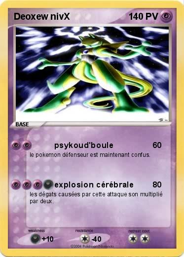 Pokemon Deoxew nivX