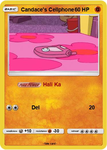 Pokemon Candace's Cellphone