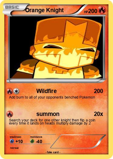 Pokemon Orange Knight