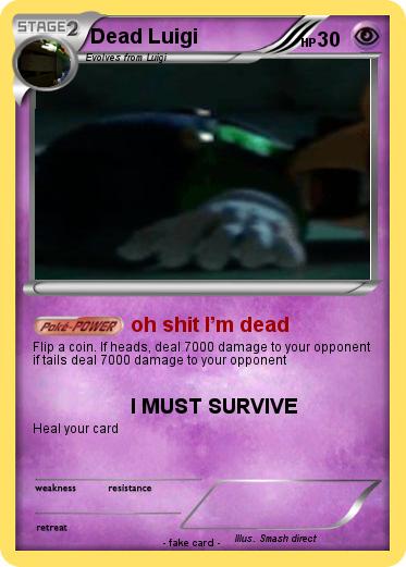 Pokemon Dead Luigi