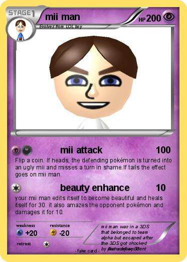 Pokemon mii man