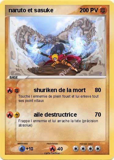 Pokemon naruto et sasuke