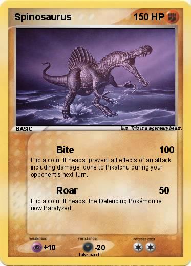 Pokemon Spinosaurus