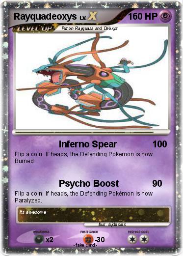 Pokemon Rayquadeoxys