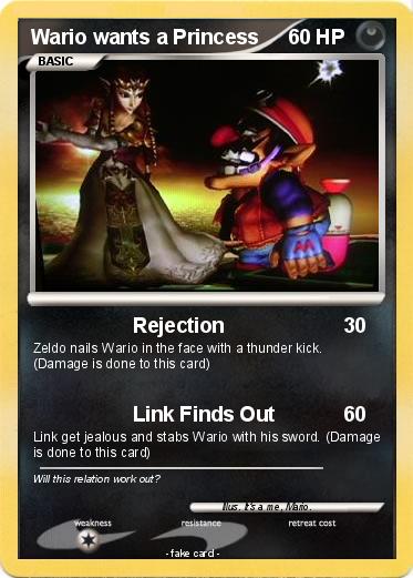 Pokemon Wario wants a Princess