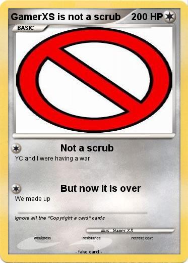 Pokemon GamerXS is not a scrub