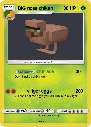 Pokemon BIG nose chikan