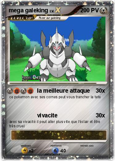 Pokemon mega galeking