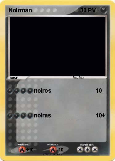 Pokemon Noirman