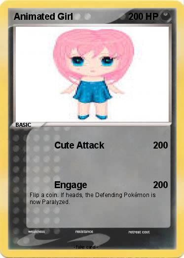Pokemon Animated Girl