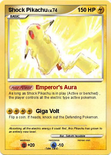 Pokemon Shock Pikachu