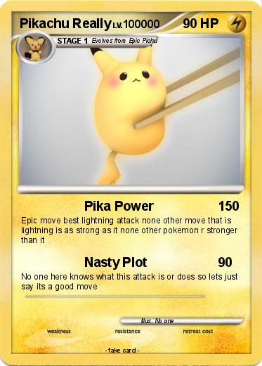 Pokemon Pikachu Really