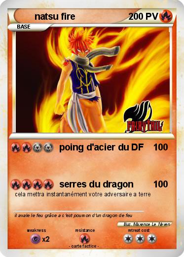 Pokemon natsu fire