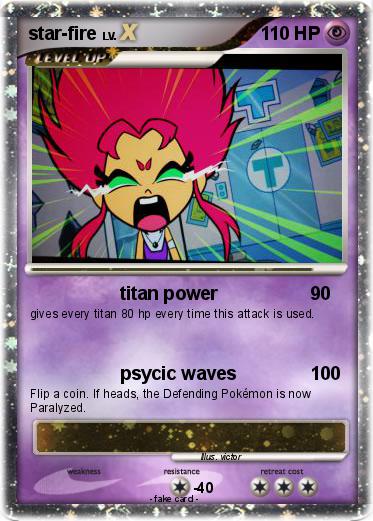 Pokemon star-fire
