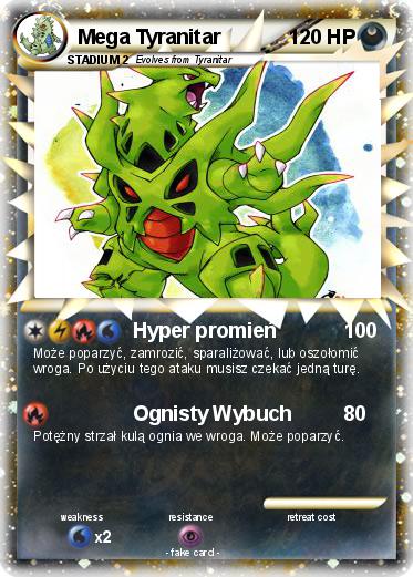 Pokemon Mega Tyranitar