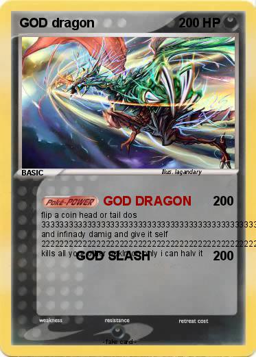 Pokemon GOD dragon
