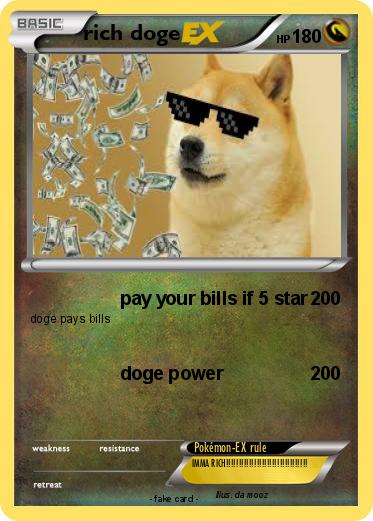 Pokemon rich doge