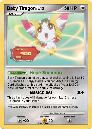 Pokemon Baby Tiragon