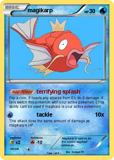 Pokemon magikarp