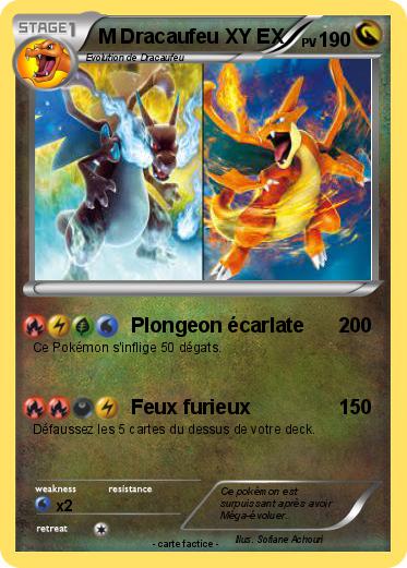 Pokemon M Dracaufeu XY EX