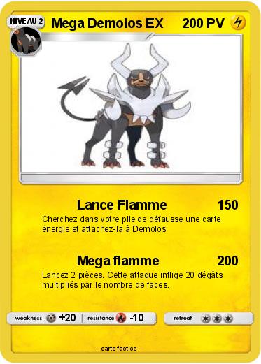 Pokemon Mega Demolos EX