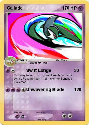 Pokemon Gallade