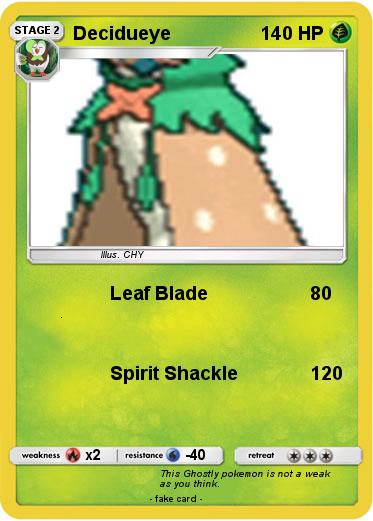 Pokemon Decidueye