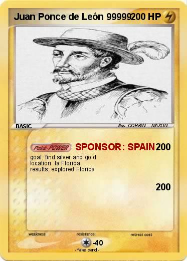 Pokemon Juan Ponce de León 99999