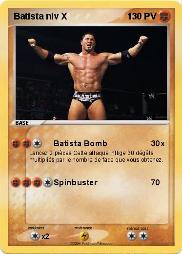 Pokemon Batista niv X