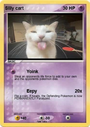 Pokemon SIlly cart