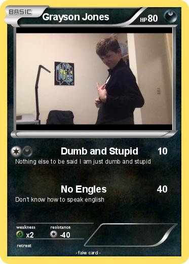 Pokemon Grayson Jones