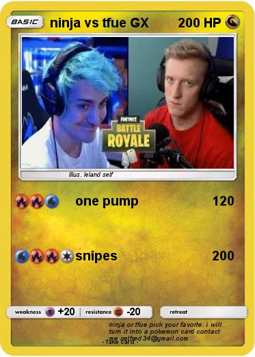 Pokemon ninja vs tfue GX